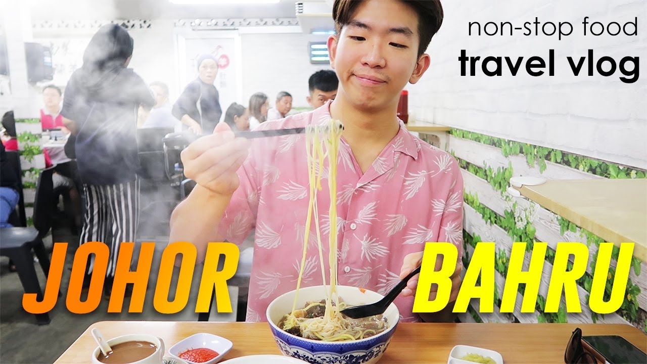EATING NON-STOP in Johor (Malaysia) • Travel VLOG | Local food is so good