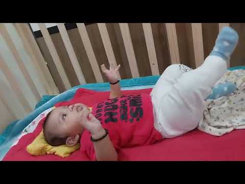 Atisha is 112days old. I have got new toys for my crib!