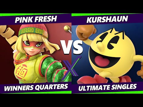 S@X 423 Winners Quarters - Pink Fresh (Min Min) Vs. Kurshaun (Pac-Man) Smash Ultimate - SSBU