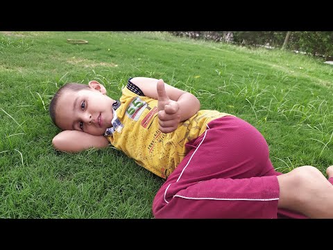 little star Dilpreet Nangli playing with father