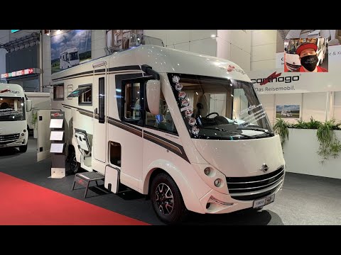 Carthago C-Compact line I 143 LE super light RV Camper Van Motorhome Fiat walkaround +interior V2217