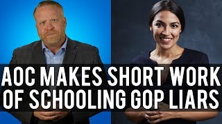 Alexandria Ocasio-Cortez Makes Fact Checking GOP Clowns Like Scott Walker Look Easy!