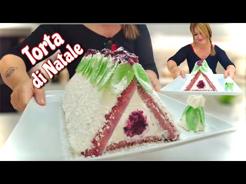 TORTA VELOCE DI NATALE 🎄 SENZA COTTURA facile e veloce