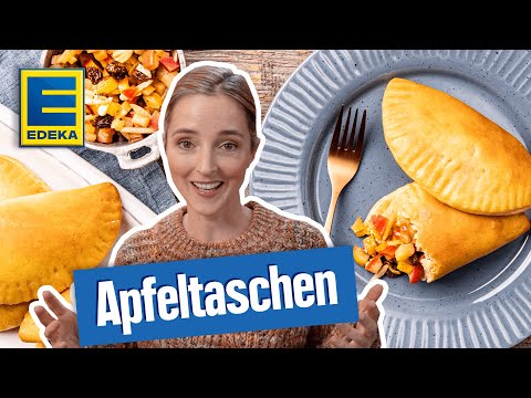 Apfeltaschen selber machen | Apfeltaschen Rezept ohne Blätterteig