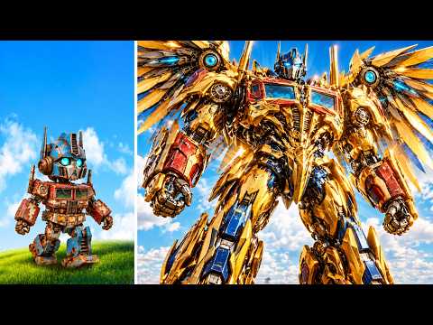 GTA 5 - Chúa tể Transformer Prime đánh thức cơ thể tối thượng bí ẩn | GHTG