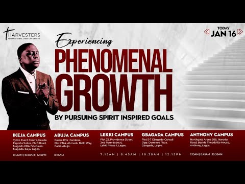 Experiencing Phenomenal Growth By Pursuing Spirit Inspired Goals ||16th January 2022