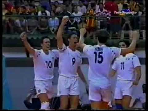 GIOCHI DEL MEDITERRANEO TUNISI 2001 FINALE PALLAVIOLO MASCHILE ITALIA TURCHIA 3 1