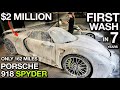 Porsche 918 Spyder First Wash in 7 Years Detail and Sell!