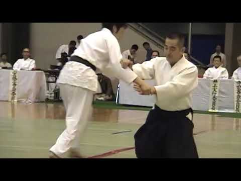 Chida Sensei performs at the 51st All Japan Enbu – Aikido, Japan.