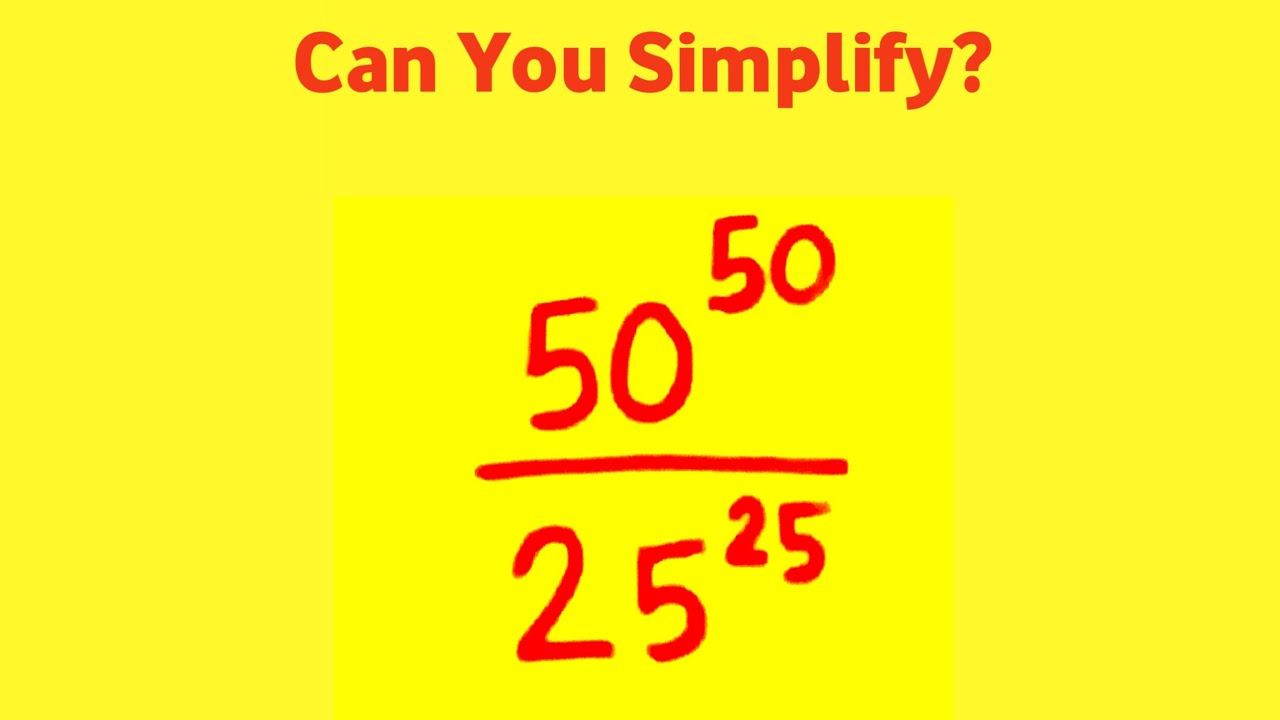 A Nice Exponent Math Simplification | Math Olympiad Solved | BDLogic