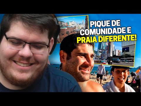 CASIMIRO REAGE: PRIMEIRAS IMPRESSÕES DA COREIA! PRAIA E FAVELA? - MUNDO SEM FIM | Cortes do Casimito