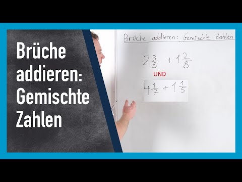 Brüche addieren bei gemischten Zahlen | www.gut-erklärt.de