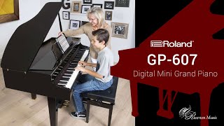 Video thumbnail for Roland GP607 Digital Piano Demo by RivertonMusic
