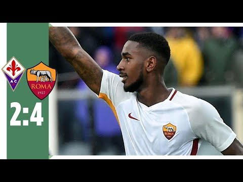 AC Florenz - AS Rom 2:4 /  Doppelpack für Brasilianer Gerson