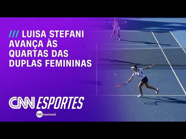 Wimbledon: Tenistas Luisa Stefani e Tímea Babos chegam às quartas de duplas | CNN PRIME TIME