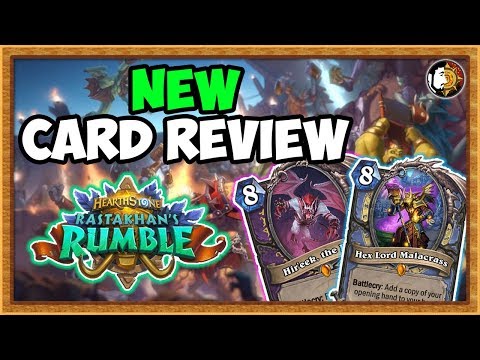 Hearthstone: Rastakhan's Rumble - NEW Expansion Card Review