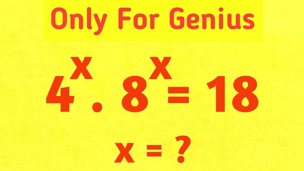 Germany | A Nice Math Olympiad Exponential Problem | Can You Solve?
