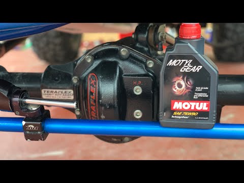How to Replace Front Dana 44 Gear oil and Gasket