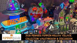 2026 Menards Pumpkin Hollow Village Collection Walkthrough & Discussion