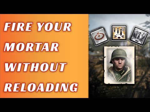 Fire Your MORTAR WITHOUT RELOADING - CoH2 Quick Tip
