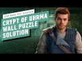 Star Wars Jedi: Survivor - How to Solve the Crypt of Uhrma Wall Puzzle