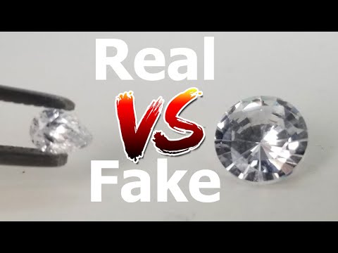 How To Check If A Diamond Is Real Or Fake At Home Easily