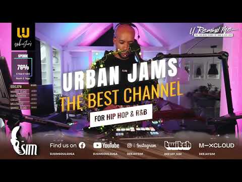 DJ SIM Solo - URBAN JAMS 50th #rnb #oldschool ( instagram.com/deejaysim & mixcloud.com/deejaysim )