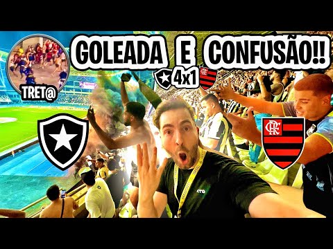SE IMPRESSIONE COM A TORCIDA DO BOTAFOGO/ Botafogo 4 x 1 Flamengo