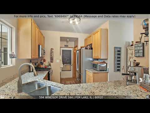 Priced at $175,000 - 594 Windsor Drive 594, Fox Lake, IL 60020
