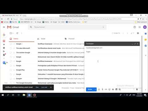 Tutorial Mengirim Email Melalui Gmail Video