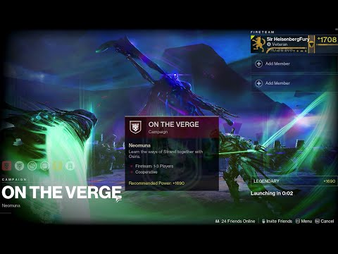 Solo Lightfall Legendary Campaign Flawless Gameplay: Mission #5 - On the Verge | Destiny 2 Lightfall