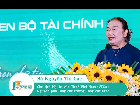 Bà Nguyễn Thị Cúc – Nguyên Phó tổng cục trưởng Tổng cục thuế, chủ tịch VTCA nói về Trọng Tín