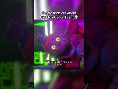 Cassie finds out Freddy's Canon Event 💀