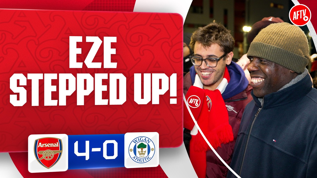 Eze Stepped Up! (Belgium & Adam) | Arsenal 4-0 Wigan