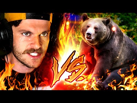 Man vs. Bear...