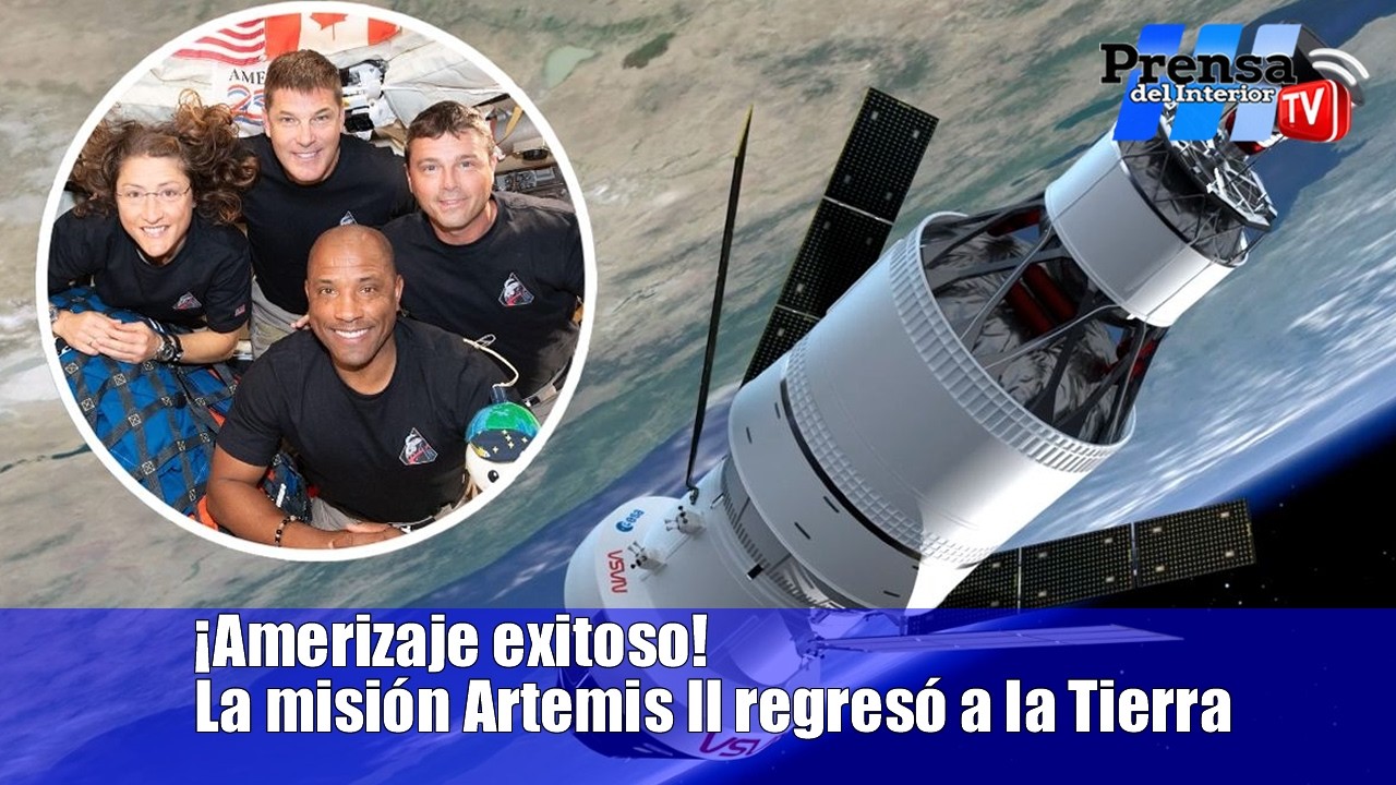 Artemis II: la cápsula Orion amerizó tras histórica misión lunar