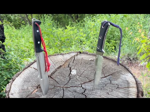 BRK Tope Recon -vs- TRC Apocalypse Chopping Comparison