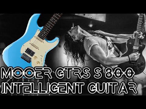 Guitar with BUILT-IN Effects and Amps! MOOER GTRS S800 Intelligent Guitar Demo and Review