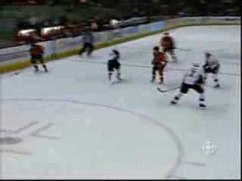 Lapointe's goal vs Penguins - Feb 1/08