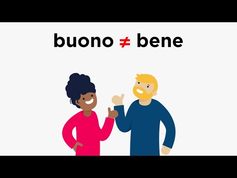 Buono vs. Bene in Italian