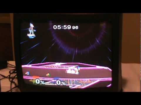 Mango (Falco) vs. Dr Peepee (green Falco)