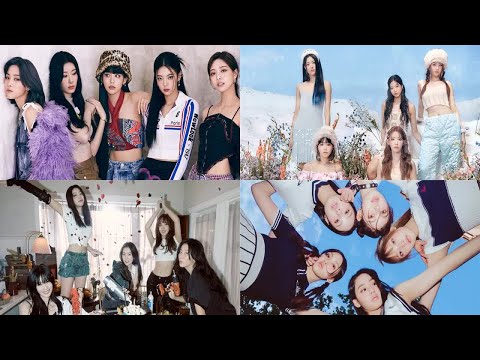 ITZY, LE SSERAFIM, Red Velvet, NewJeans, & more certified by Circle Chart this month