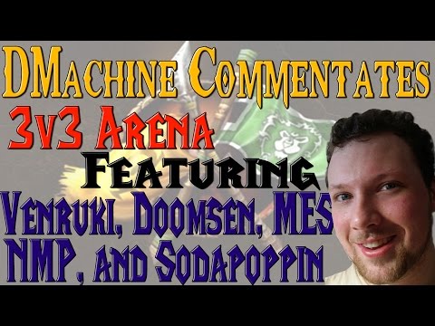 Dmachine Commentates - WW DK Druid vs Feral Rogue Paladin