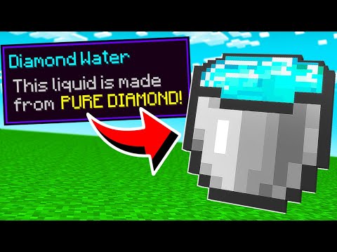 Minecraft, But There Are Custom OP Liquids...