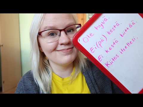 Finnish Lesson 11: 4 Ways To Reply to ”Kiitos”