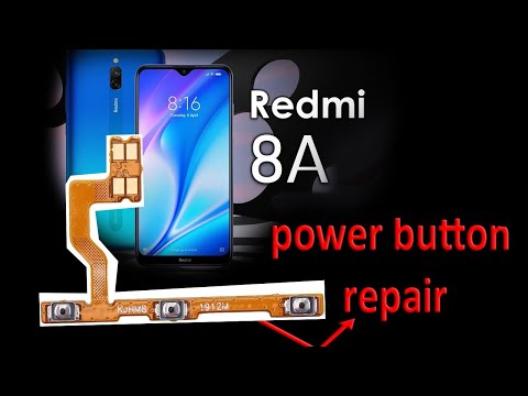 Redmi 8A Power Switch Problem  Repair Guide [ 4K ] | redmi 8a power button replace