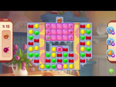 Homescapes 1087 Level - 16 moves - NO BooSTERS