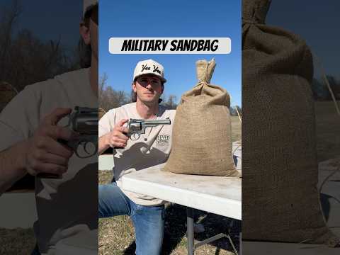 Military Sandbag vs Higher and Higher Caliber Bullets