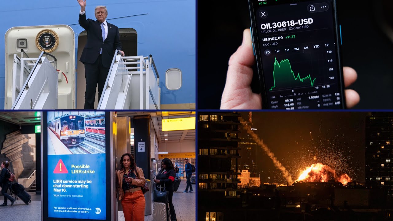 Bloomberg News Now: Trump Returns from China, Israel Kills Hamas Commander, More