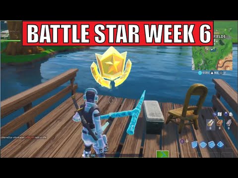 WEEK 6 SECRET BATTLE STAR LOCATION GUIDE SEASON 10 (Fortnite)
